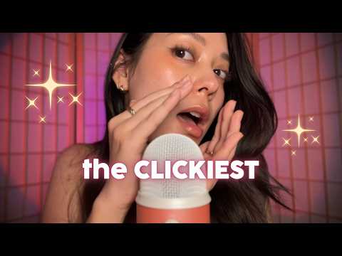 ASMR the crispiest, CLICKIEST cupped inaudible whispers EVER 🩷✨
