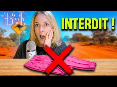 ASMR FR 🚫 11 lois australiennes WTF encore en vigueur !!! 🇦🇺 (avec chuchotement très proche micro)