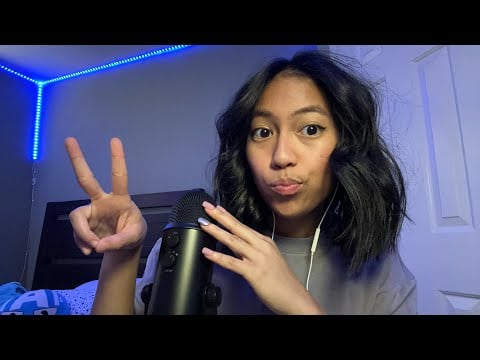 ASMR Trigger Assortment to Sleep 😴 [long nails, mic scratching, personal attention]