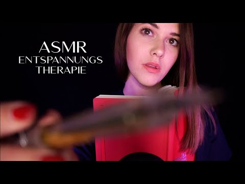 ASMR EINSCHLAFTHERAPIE ♡ So schläfst du schnell ein | Whisper RP in German/Deutsch