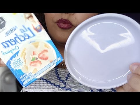 ASMR Comiendo Leche condensada