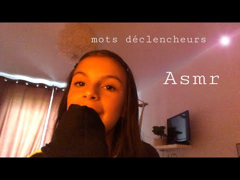 {ASMR FRANÇAIS}~mots déclencheurs😴🤍