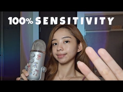 ASMR Mouth Sounds with 100% Mic Sensitivity 🎧 (Extreme Tingles!)