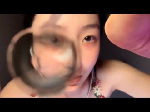 试戴美瞳  眼部护理#ASMR助眠 #快成长计划 #青春娱乐创作之星 #喜爱度激励计划