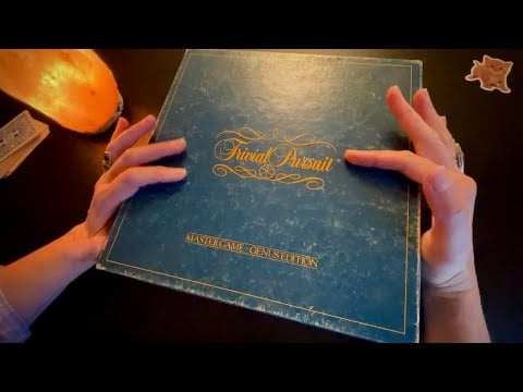Reading Vintage Trivial Pursuit Cards - Inadvertent ASMR Soft Spoken