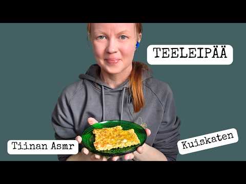 ASMR in Finnish 🇫🇮 | Whispered Tea Bread Baking | Cozy Kitchen Sounds