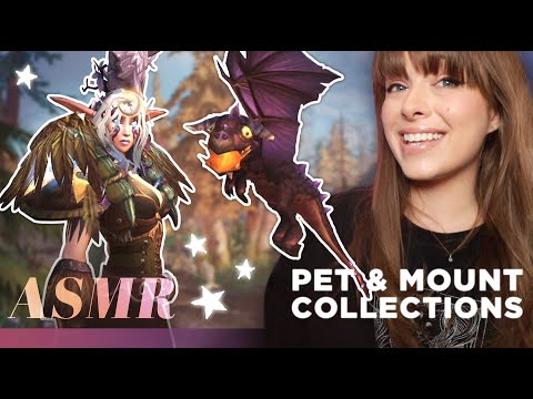 ASMR 🌙 World of Warcraft Show & Tell! ☆ Whisper Ramble, Keyboard & Mouse Clicking Layered Sounds