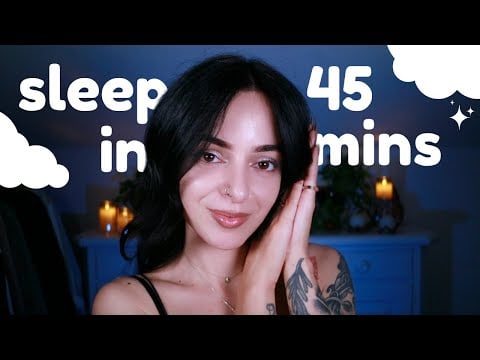 ASMR Eyes Closed Relaxation to Melt You to Sleep in 45 mins (very slow pace)