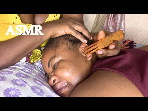 ASMR✨SATISFYING DEEP EAR NITPICKING CLEANING MASSAGE AND SCALP SCRATCH