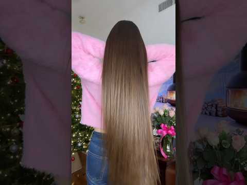 #hairplay #silkyhair #ingashasmr❤️ #longhair