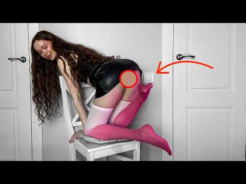 [4K USA] RHINESTONE FISHNETS VS VIBRANT PINK TIGHTS: Aesthetic Legwear Try-On Haul 2026