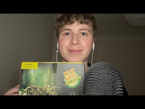 asmr digging for dinosaurs!