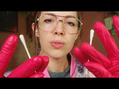 ASMR Aunti Rose Cleans Your Ears At The Christmas Party