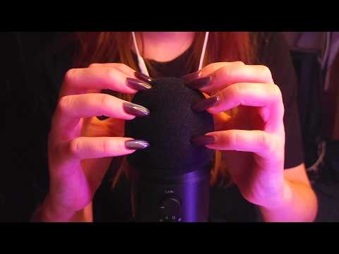 ASMR mic scratching