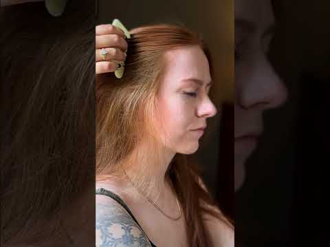 ASMR brushing your worries away for deep sleep #hairbrushing
