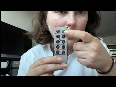 asmr random item, whispered 