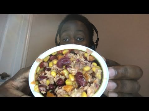 ASMR Wild Planet TUNA BEAN SALAD Review