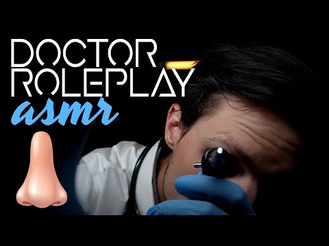 [ASMR] Doctor Roleplay | Nose & Throat | Medical Exam