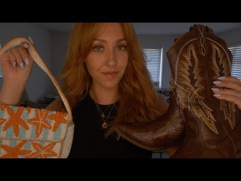 ASMR Personal Shopper RP w/ checkout (fabric sounds)