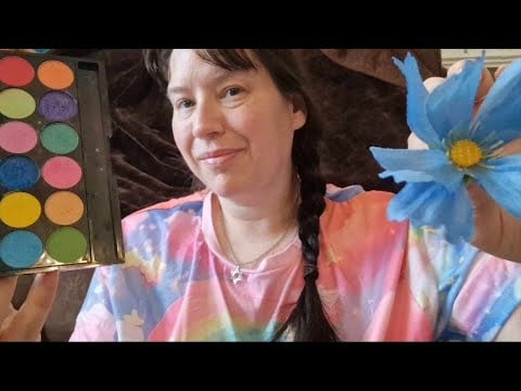 ASMR - Festival Hair & Make Up  - Getting you ready for a festival RP