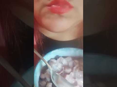 #asmr #eatingsounds #comiendo #yogurt #cereal #chocapic #mouthsounds #sonidosdeboca #shorts