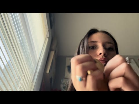FAST and AGGRESSIVE screen tapping & hair brushing (ASMR)🔥💯