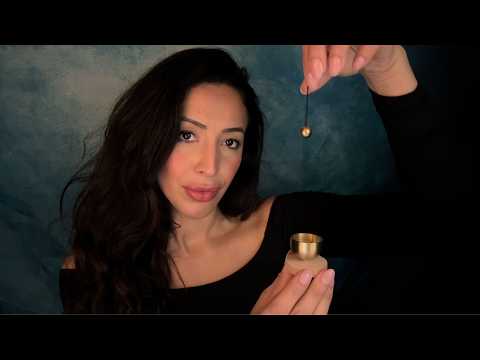 Deep Relaxation Hypnosis Soft Spoken ASMR | Bell Sound for Peace