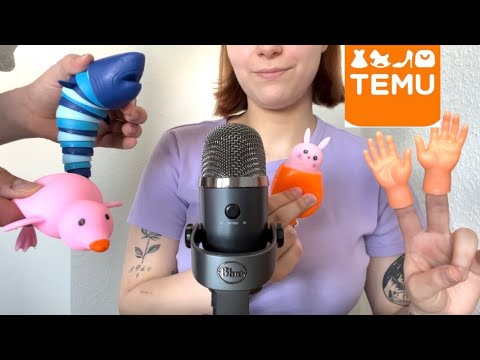 Random fast ASMR Triggers from Temu only