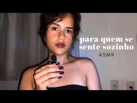 ASMR | PARA QUEM SE SENTE SOZINHO 🪷 | voz suave, mouth sounds, hand sounds… #asmrvideo