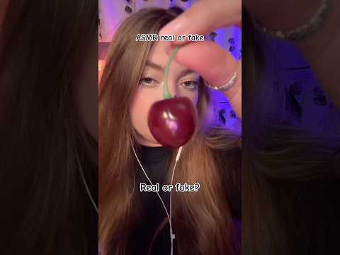 ASMR real or fake #asmr #asmrsounds
