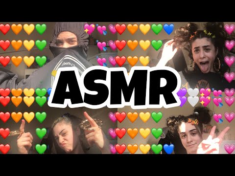 asmr| 5 cute-ish hairstyles for when your hair is oil slick greasy 🌻 ft. a fat bag of plastic clips