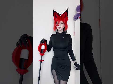 Alastor XD Cosplay #cosplaygirl #animegirl #cosplayer #anime #cosplay #hazbinhotel #alastor