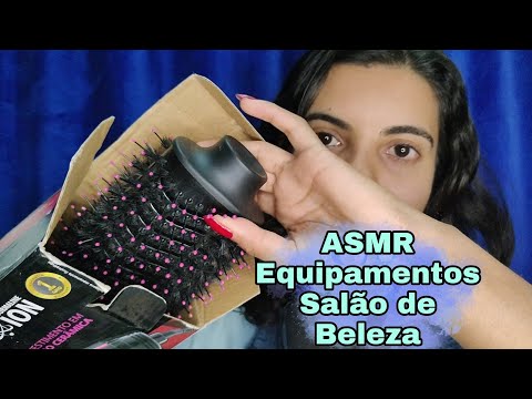 [ASMR] EQUIPAMENTOS DE SALÃO DE BELEZA À VENDA - ROLEPLAY