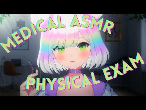 【ASMR】sleep doctor gives you a physical exam🩺✨curing your insomnia 😴glove sounds, personal attention