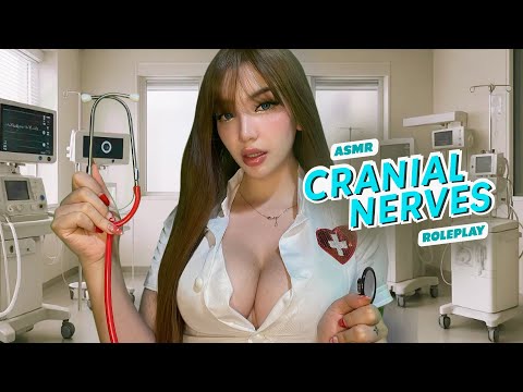 ASMR EXAMEN de NERVIOS CRANEALES PERO ME ENAMORO DE TI 😳 | SHCareta
