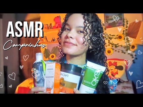 ASMR | COMPRINHAS de AUTOCUIDADO na SHOPEE🛍️🥰 - Vahn ASMR