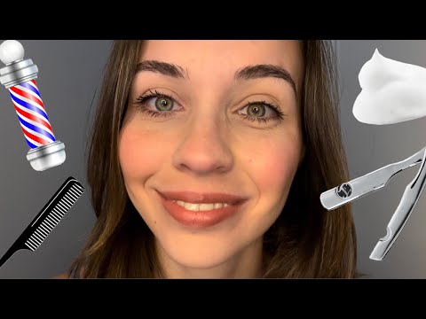 ASMR 💈BARBERSHOP - scissors, tweezers, comb