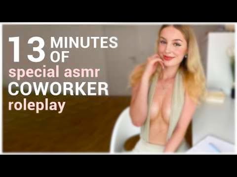 YOUR NEW COWORKER 👀 #asmr