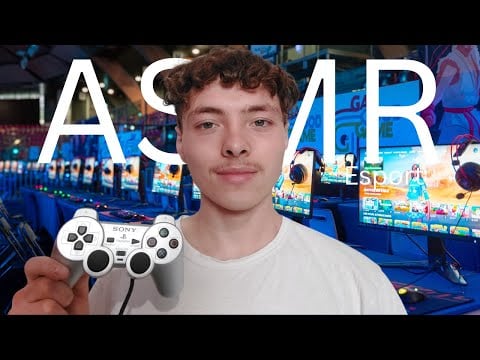 ASMR - Roleplay POV tu fais ta 1ère LAN Esport (bruits de manette, clavier, souris)