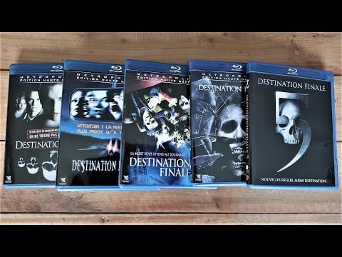 La saga Destination Finale en Blu-ray - Soft Spoken - ASMR Français