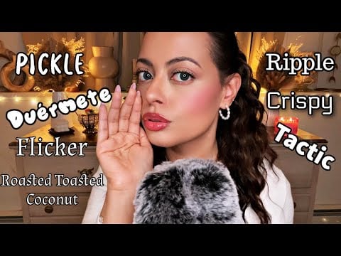 ASMR| TINGLIEST Trigger Words Assortment for the BEST SLEEP of Your Life w/ Hand Movements