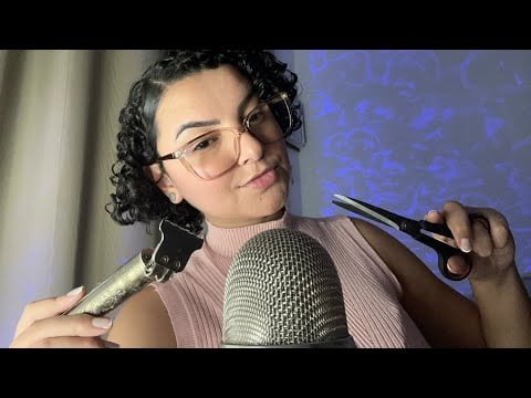 ASMR ROLEPLAY: BARBEARIA DO SONO ✂️