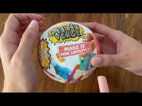 MINIVERSE TOY!! (ASMR) 