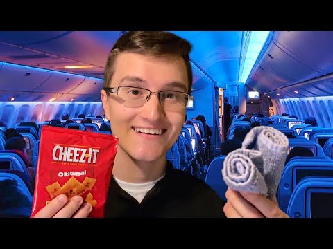 [ASMR] Luxury First Class Flight Attendant ✈️