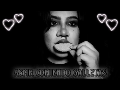 ASMR COMIENDO GALLETAS CANELITAS (Eating sounds, Eating asmr, Mouth sounds)