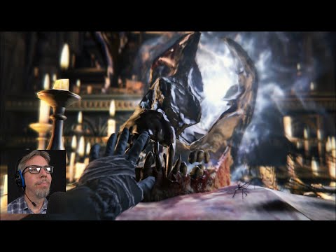 Bloodborne ASMR Playthrough #5 (BSB, Cathedral Ward, Church Workshop, Vicar Amelia)