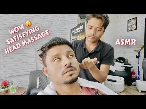 ASMR | Satisfying Indian Head Massage Makes me see Heaven 💋🇦🇪