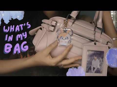 asmr | what's in my bag (soft-spoken)