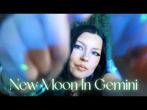 New Moon in Gemini~Reiki ASMR~Re-writing our story with positive affirmations and the power of words