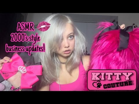 ASMR Kitty Couture business updates!🩷💓